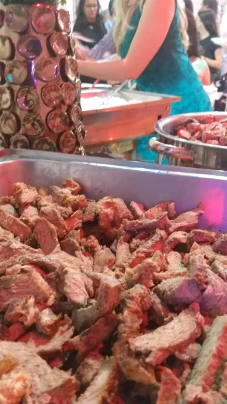 Buffet churrasco a domicilio com churrasqueiro